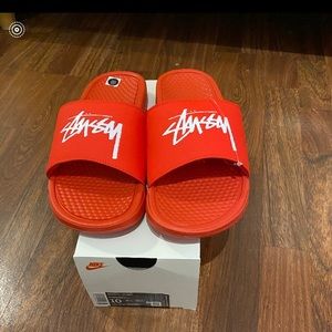 Brand New Nike Stussy Slides